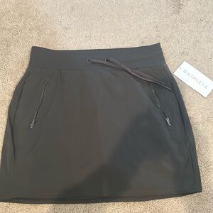 Dark grey athleta skort